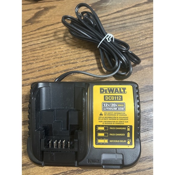 Dewalt Other - DeWalt DCB112 12V/20V Max Lithium-Ion Battery Charger Tool Only Genuine OEM